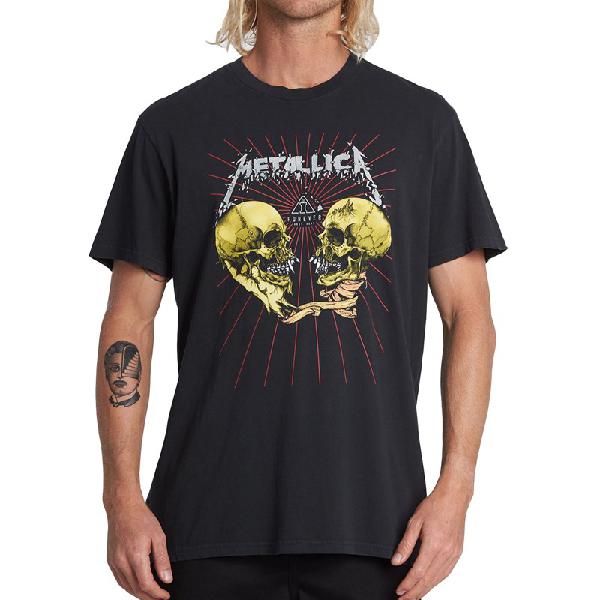 Camiseta Billabong AI Metallica Black - Surf Alive