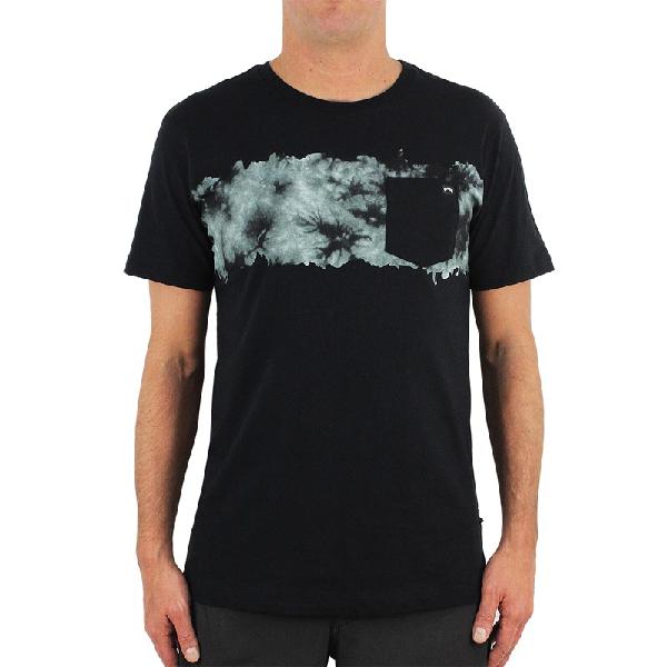 Camiseta Billabong Chest Stealth Black Grey - Surf Alive