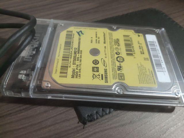 Hd externo samsung 500gb sata iii 2.5 in