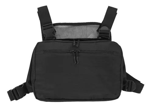 Homens ao ar livre tático peito ajustável rig shoulder bag