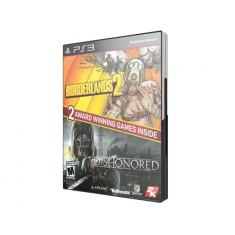 Jogo borderlands 2 e dishonored playstation 3 2k