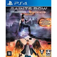 Jogo saints row iv re-elected + gat out of hell ps4 deep