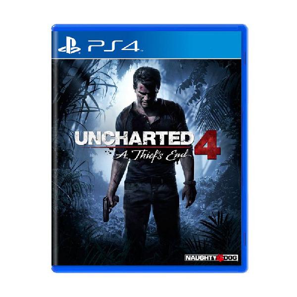 Jogo Uncharted 4: A Thief's End - PS4