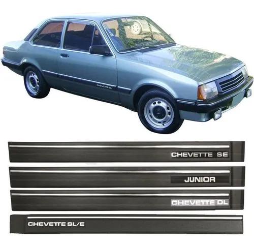 Kit Friso Lateral Chevette Sle Se Dl Junior 87/94 6 Peças