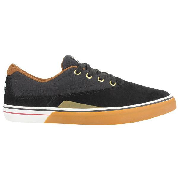 Tênis dc shoes sultan s black white gum - surf alive