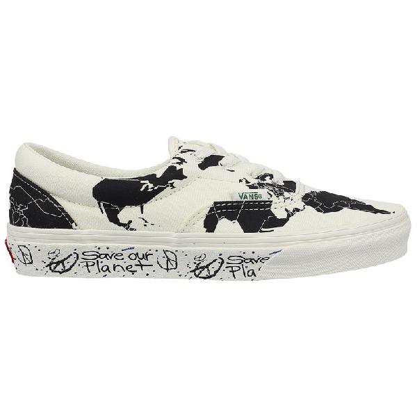 Tênis vans era save our planet classic white black - surf