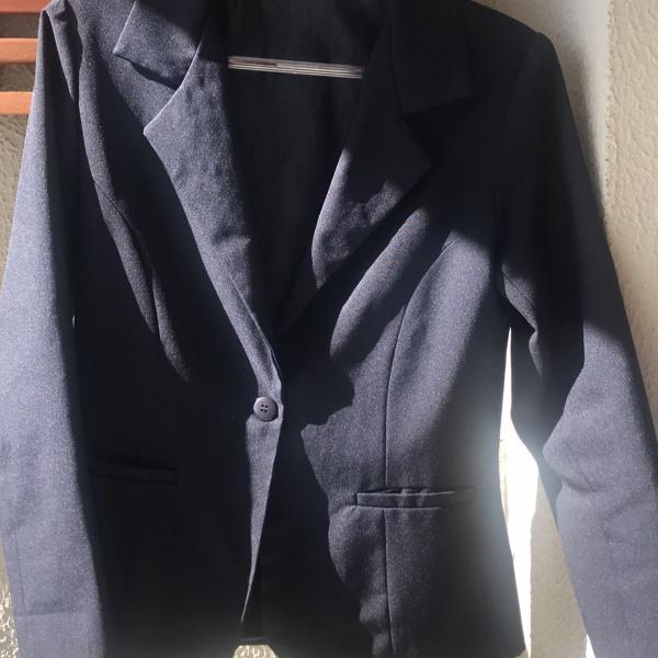 Blazer preto terninho