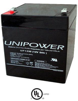 Bateria chumbo-acido Unipower UP1250, 12V, 5Ah, F187