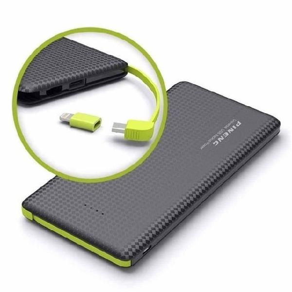 Carregador original portátil power bank pineng pn-952 preto