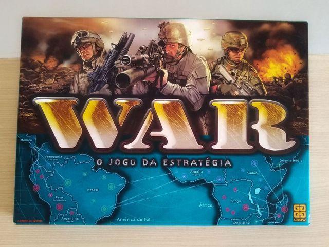 Jogo tabuleiro war - grow