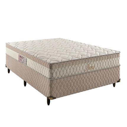 Cama box casal biflex + colchão casal biflex ibiza com euro