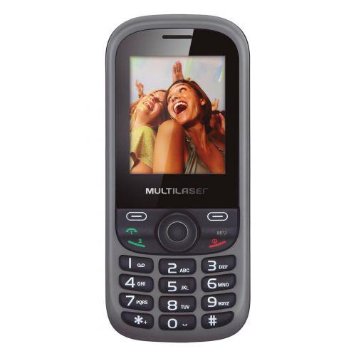 Celular Multilaser Up Preto Dual Chip Camera Acesso Wap Mp3