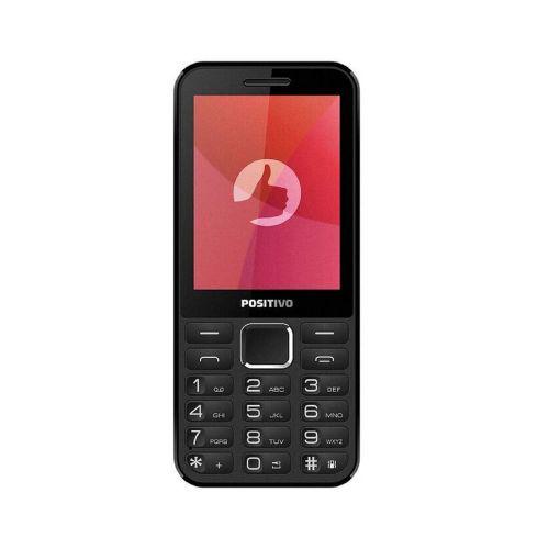 Celular Positivo Feature Phone P-28-B Dual 11130489 Preto