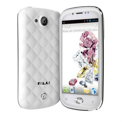 Celular Smartphone Blu Amour Branco - Dual Chip, 3G, Tela