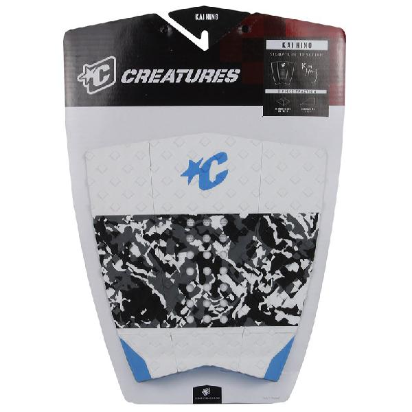 Deck Antiderrapante Creatures Kai Hing White Camo - Surf