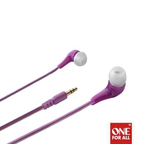 Fone de ouvido earphone com cabo flat sv5130 one for all