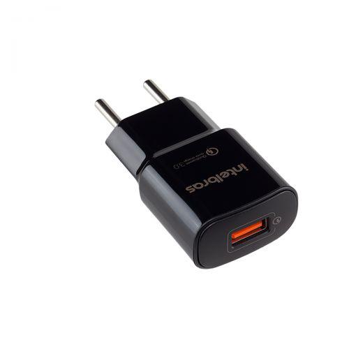 Fonte Carregador USB Intelbras 4820027 EC 1 Quick Preta