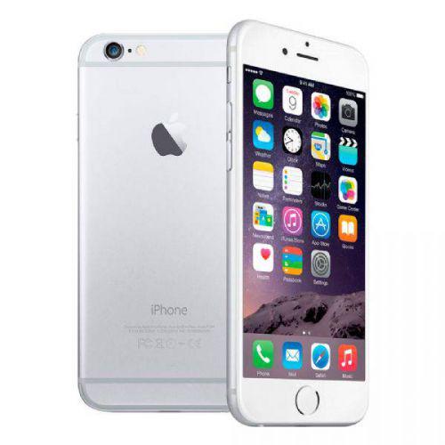 Iphone 6 prata, mg3c2bz//a, tela de 4.7/