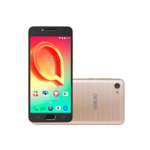 Smartphone alcatel a5 max, dourado, 5085n, tela de 5.2/