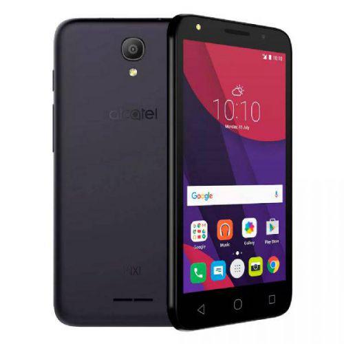 Smartphone alcatel pixi4 metallic, preto, 5045j, tela de 5/