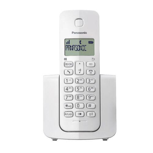 Telefone sem fio com id chamadas panasonic branco wh -