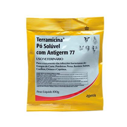 Tps ag77 100gr. terramicina pó zoetis