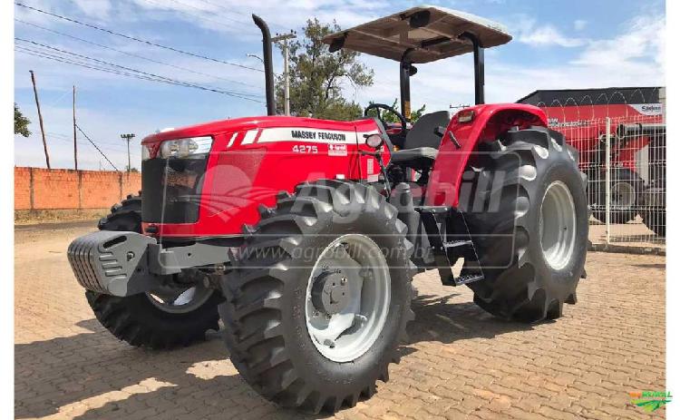 Trator Massey Ferguson 4275 4x4 ano 18