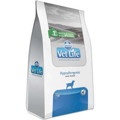 Ração farmina vet life natural hypoallergenic para cães