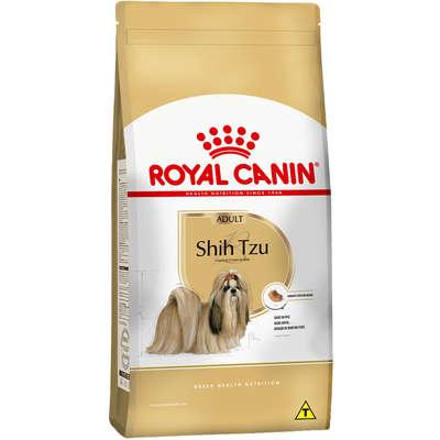 Ração royal canin para cães adultos da raça shih tzu