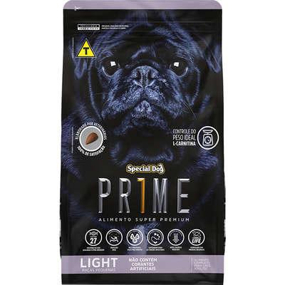 Ração special dog prime light para cães adultos de raças