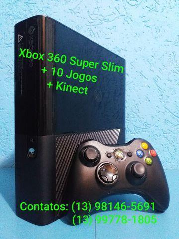 Xbox 360 super slim - usado