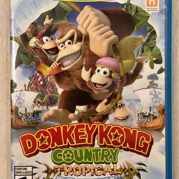 donkey kong country tropical freeze nintendo wii u original