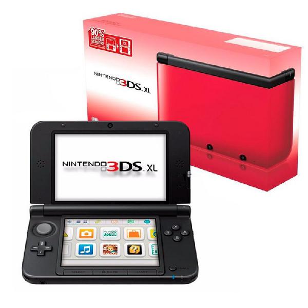 Console nintendo 3ds xl vermelho - nintendo