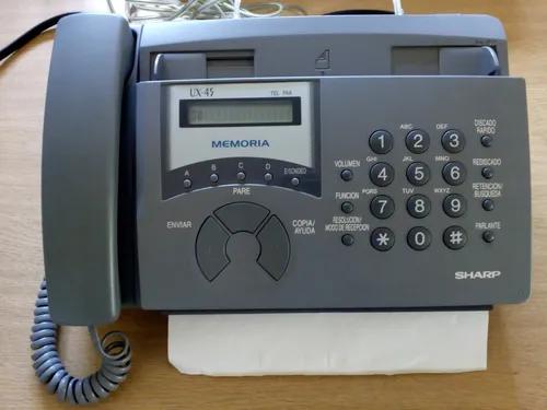 Facsimile ux45 sharp fax telefone digital