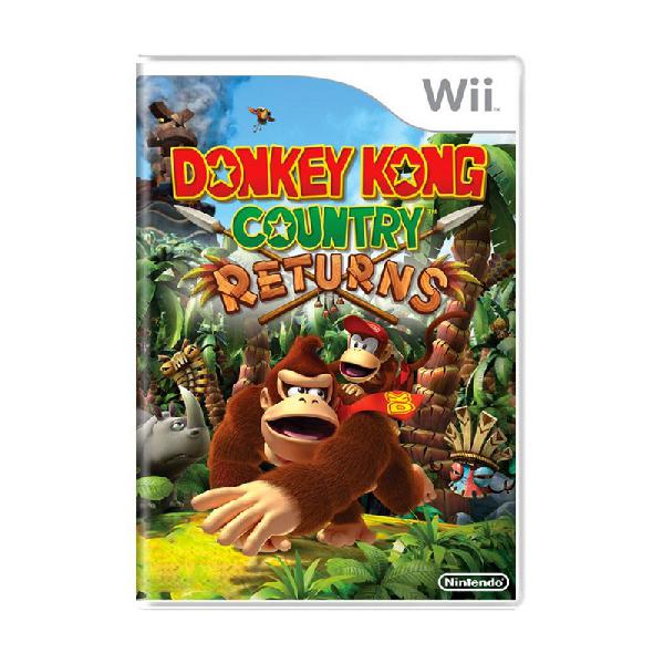 Jogo donkey kong: country returns - wii