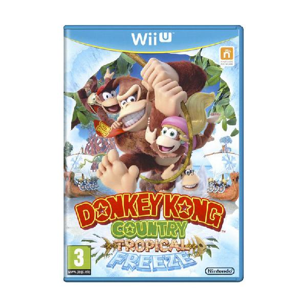 Jogo donkey kong country: tropical freeze - wii u (europeu)