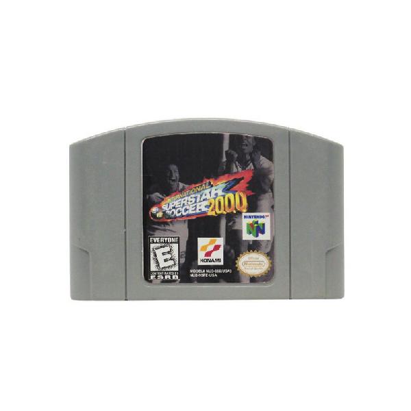 Jogo international superstar soccer 2000 - n64 (relabel)