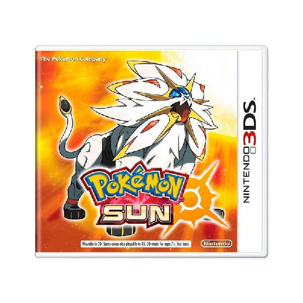 Jogo Pokémon Sun - 3DS