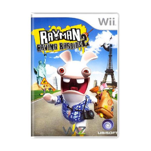 Jogo Rayman Raving Rabbids 2 - Wii