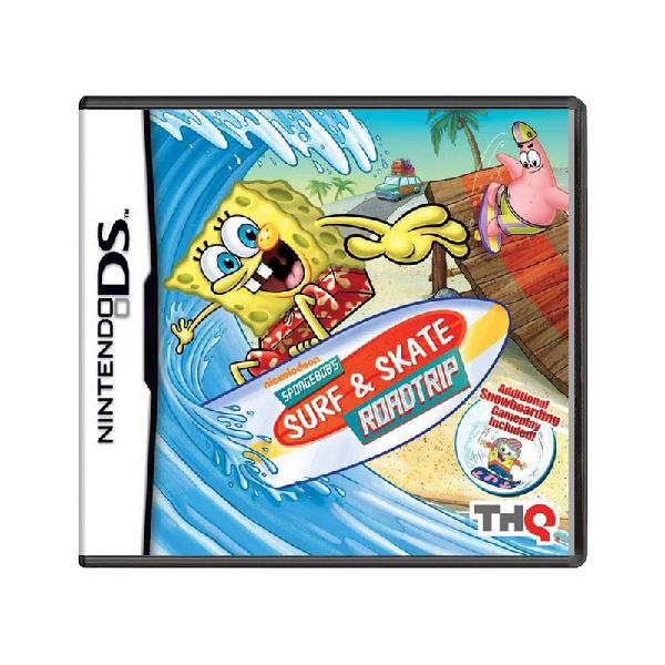 Jogo spongebob&#39;s surf &amp; skate roadtrip - ds