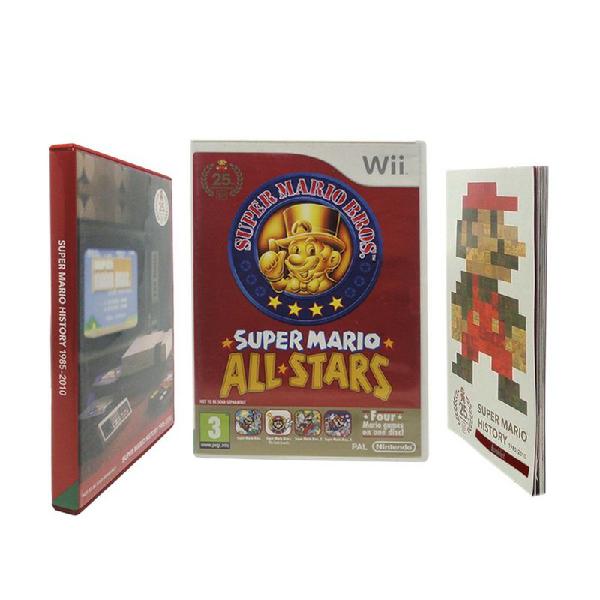 Jogo super mario all-stars (limited edition) - wii (europeu)