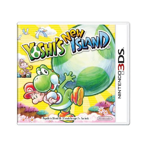 Jogo Yoshi's New Island - 3DS (Lacrado)