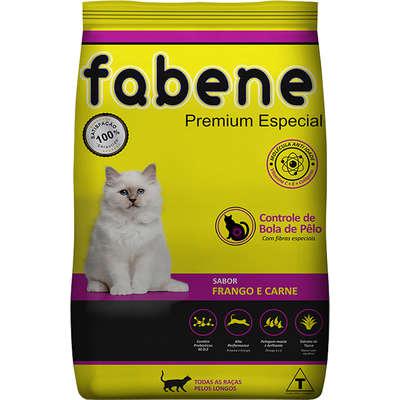 Ração seca fabene premium especial para gatos adultos