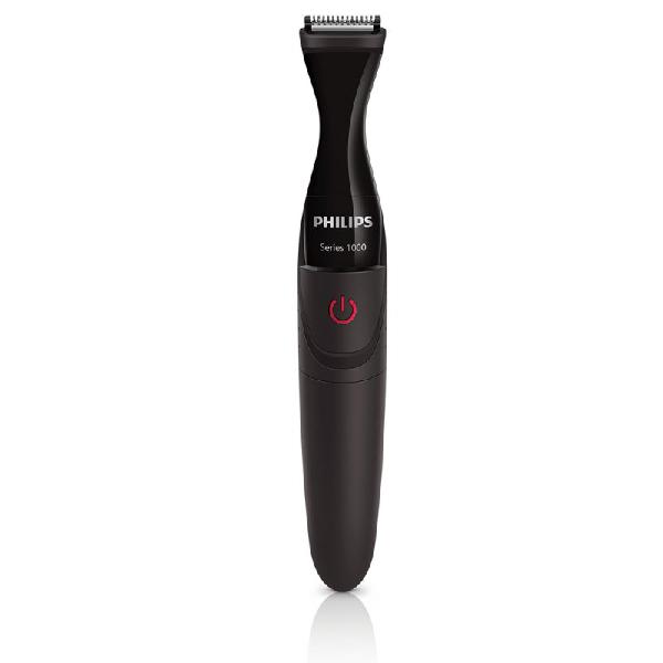 Aparador de detalhes philips multigroom bivolt 2 em 1 preto