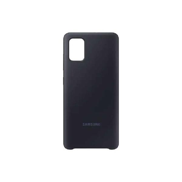 Capa Protetora Silicone Galaxy A51 - Preto