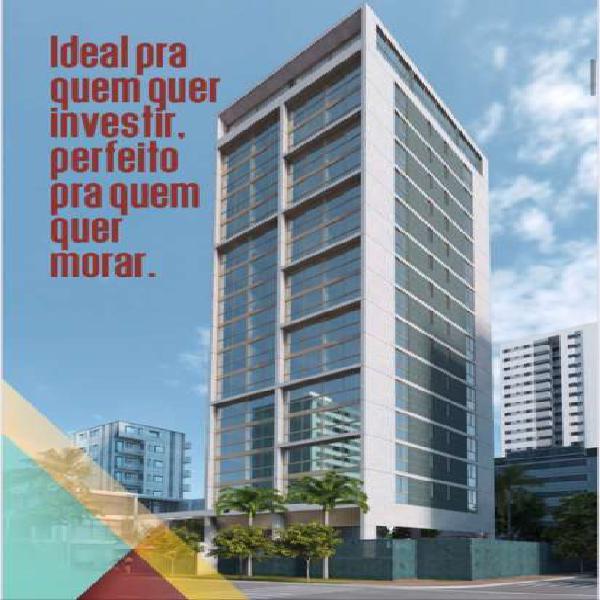 Ideal para morar ou investir | Flat Boa Viagem| Sinal de R$