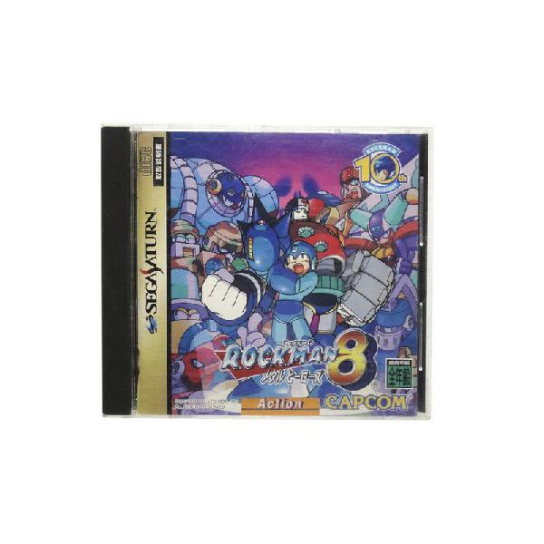 Jogo rockman 8: metal heroes - sega saturn (japonês)