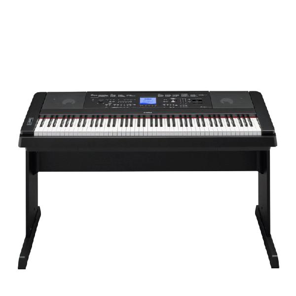 Piano digital yamaha dgx-660b preto 88 teclas com estante