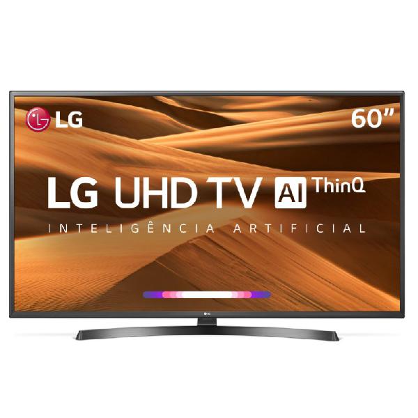 Smart tv lg 60&quot; ultra hd 4k 60um7270 thinq al hdr ativo dts