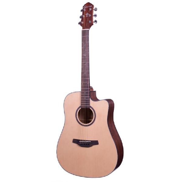 Violão elétrico folk cutway crafter hd-100ce/op n natural